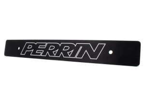 Subaru WRX STI License Plate Delete - Perrin Performance - Black - `06-`17 Subaru WRX STI License Plate Delete - Perrin Performance - Black - `06-`17
